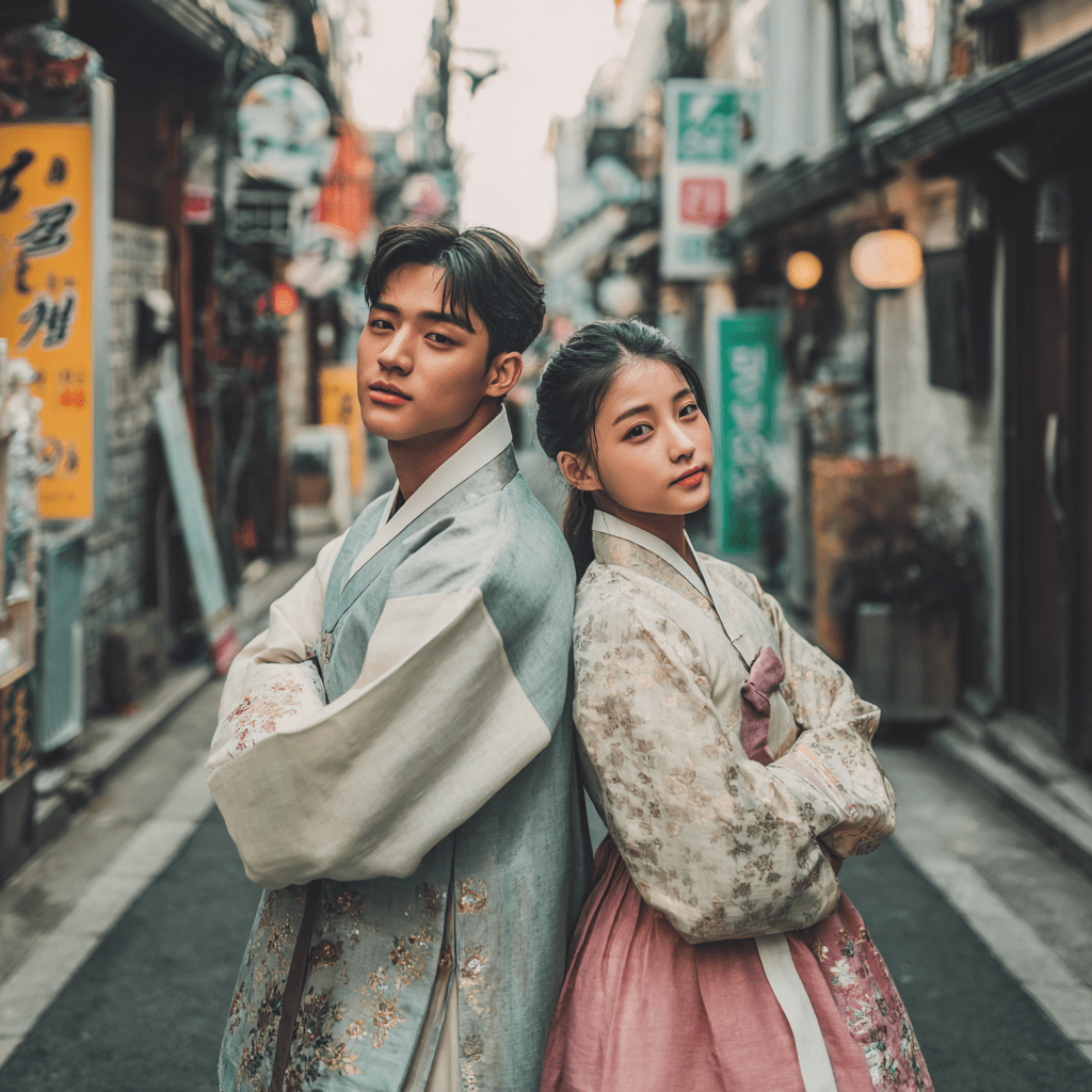 전주커플한복대여