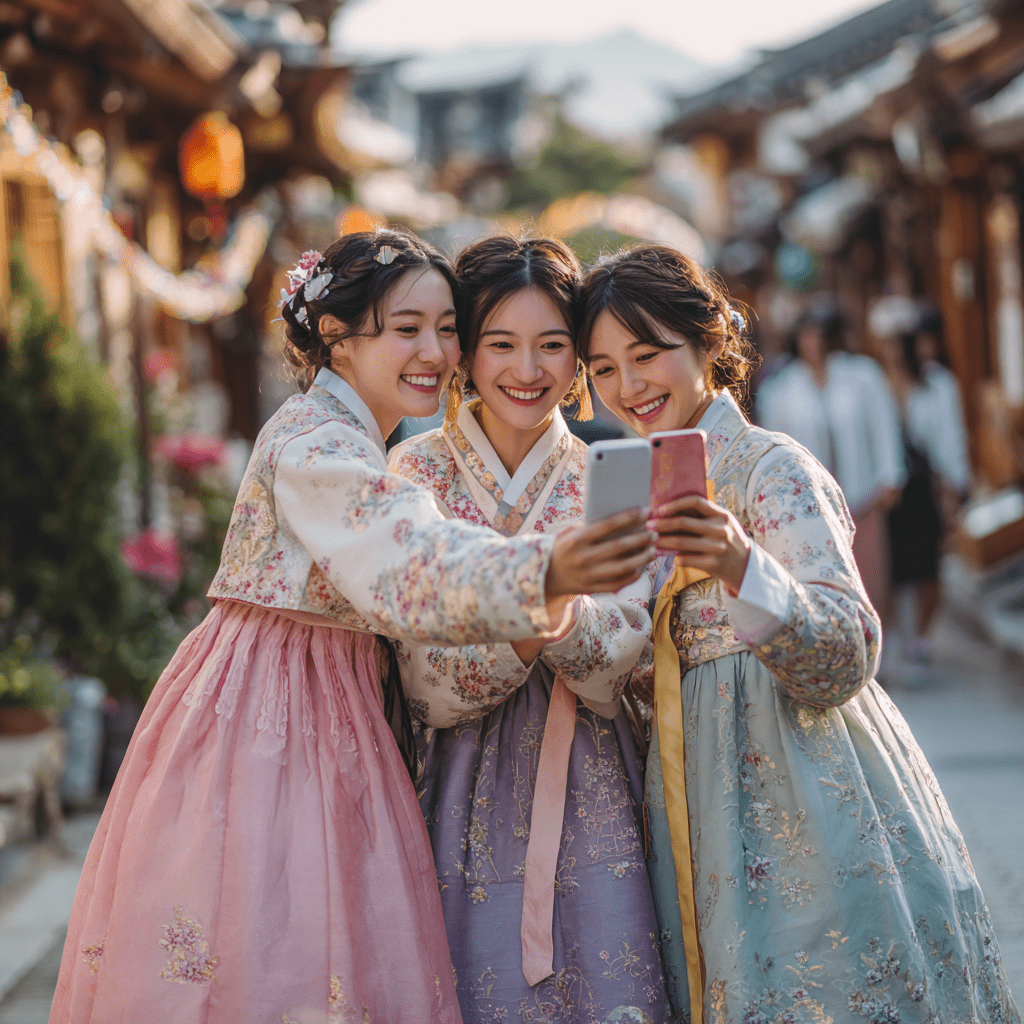 전주한옥마을한복대여